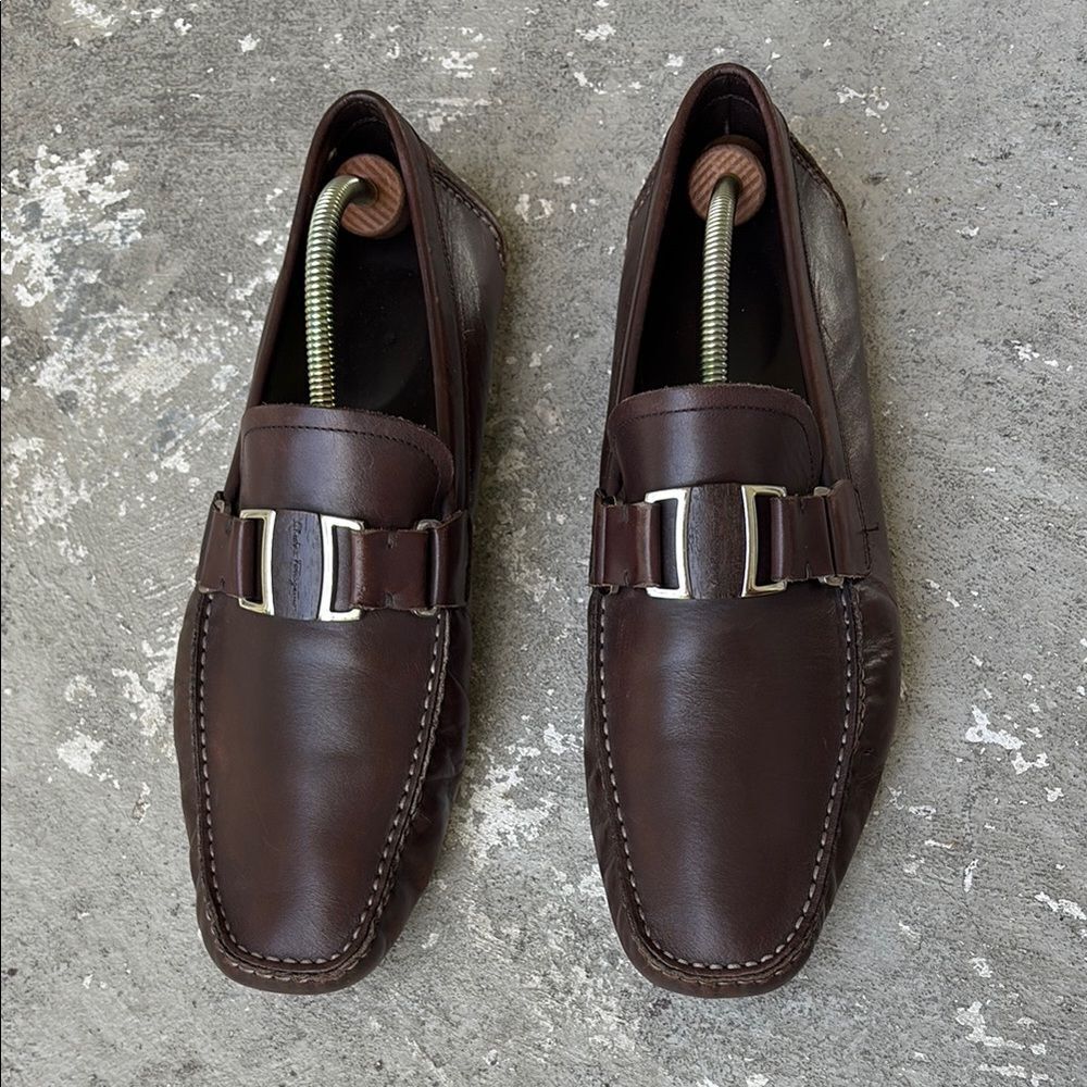 Ferragamo Sardegna driving shoes